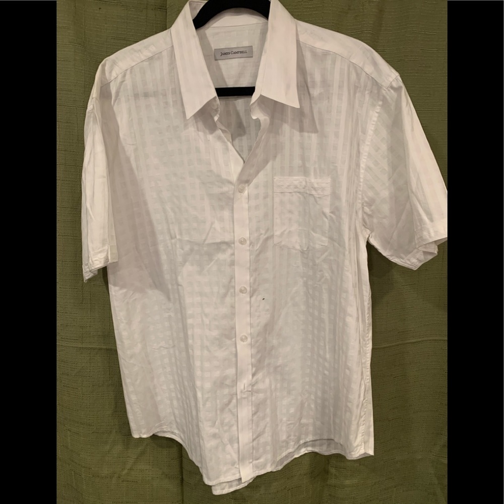 James Campbell Short Sleeve Button Down
